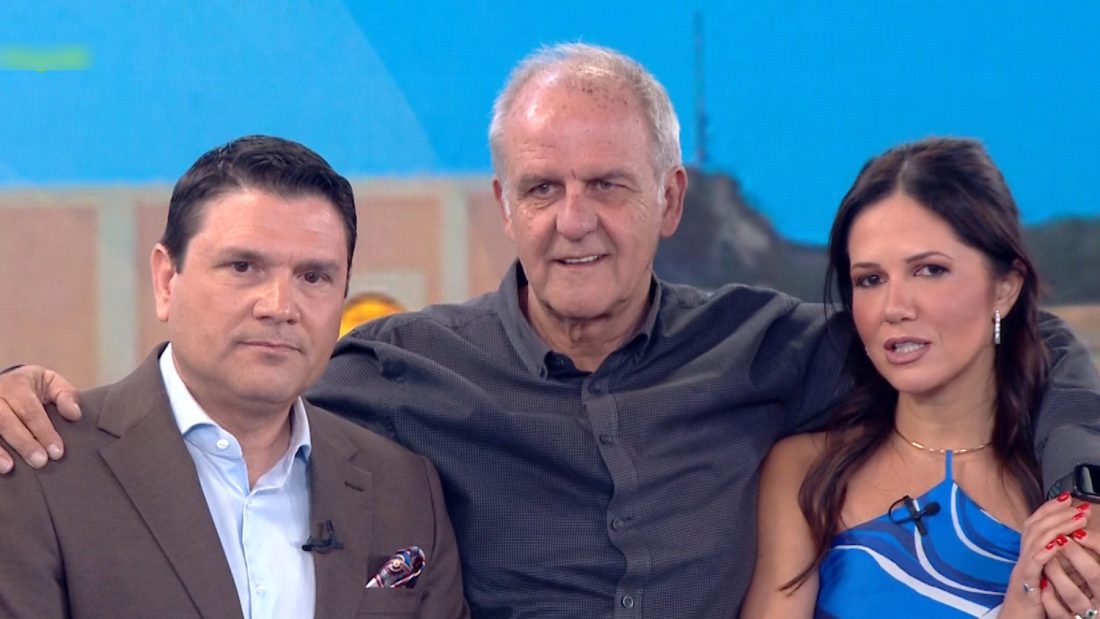 Ντίνος Σιωμόπουλος και Στέλλα Γκαντώνα