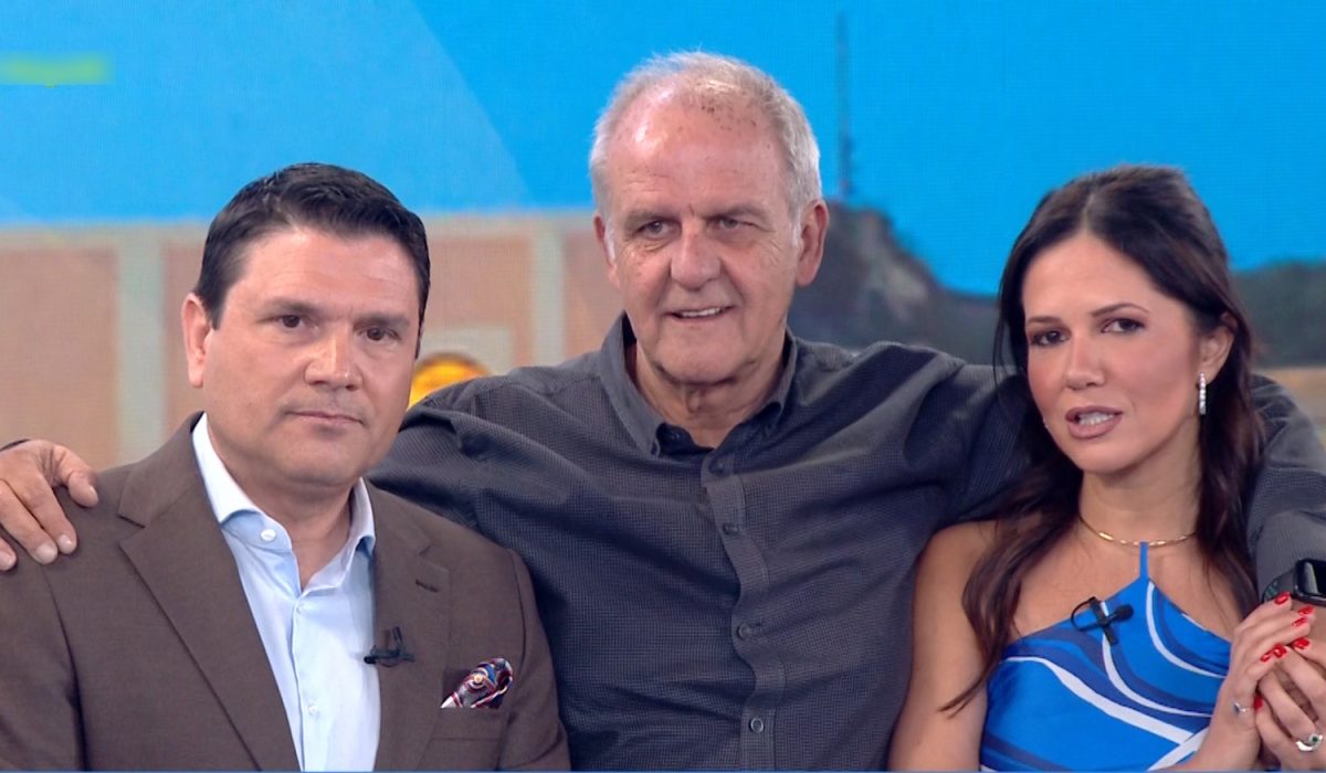 Ντίνος Σιωμόπουλος και Στέλλα Γκαντώνα