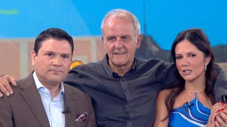 Ντίνος Σιωμόπουλος και Στέλλα Γκαντώνα