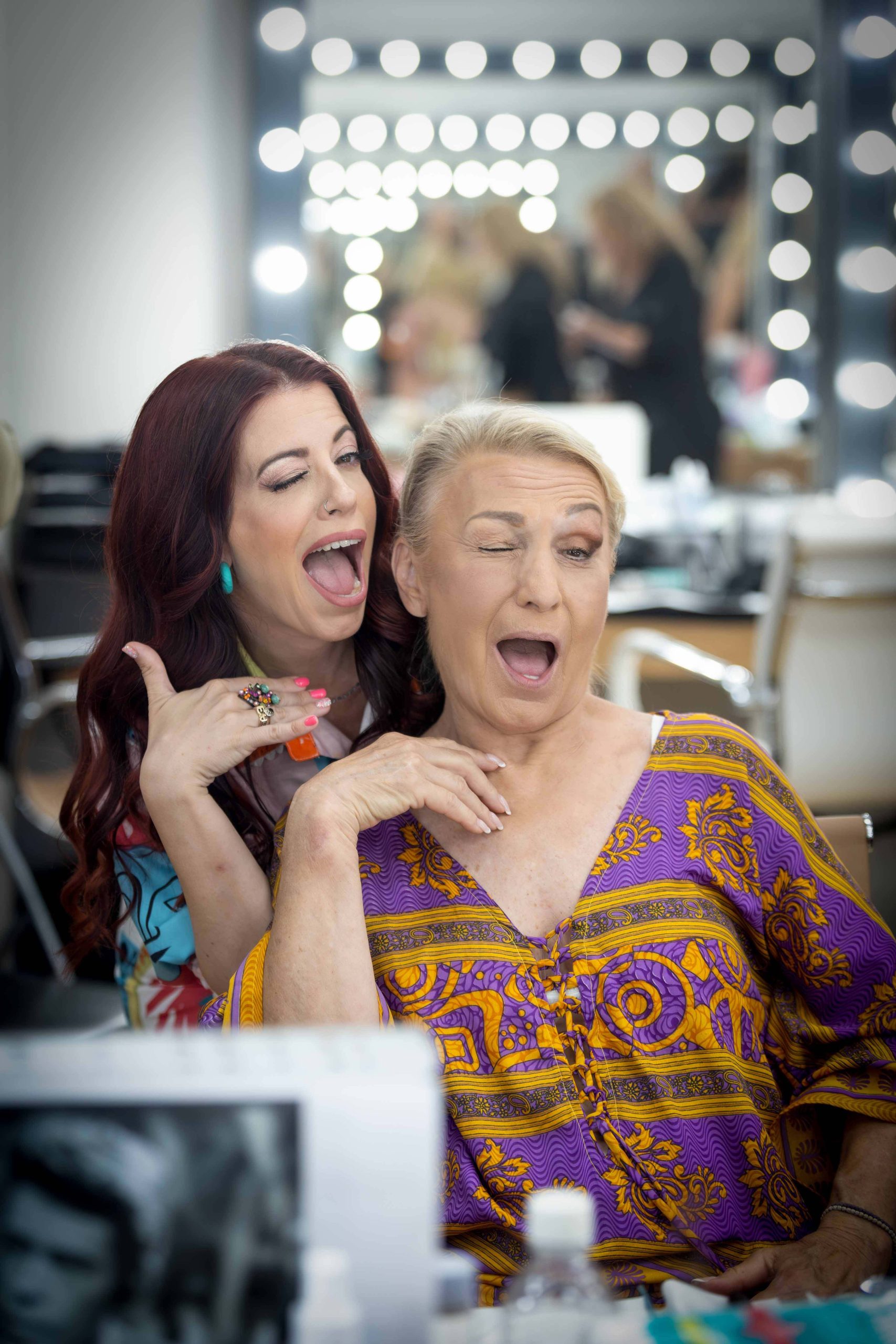 your face sounds familiar backstage eleni aleksandri sofi zanninou