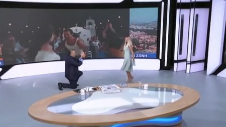 Ο Νίκος Υποφάντης και η Αλεξάνδρα Καϋμένου γύρισαν με χορoύς στον αέρα του Action24: «Το μακιγιάζ να ξανάρθει γιατί ιδρώσαμε»