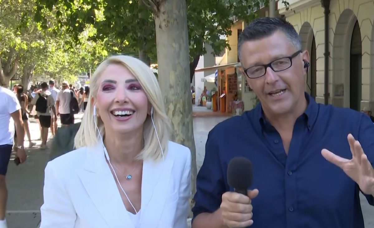 Μίνα Καραμήτρου και Γιώργος Γρηγοριάδης