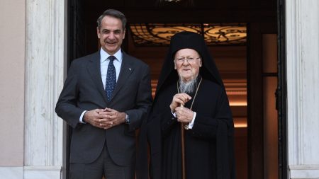 Κυριάκος Μητσοτάκης και Πατριάρχης Βαρθολομαίος