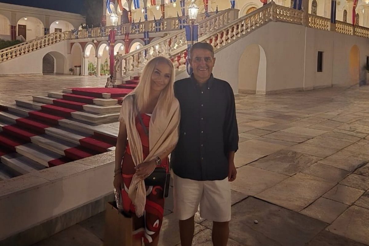 Γιώργος Μυλωνάκης και Τίνα Μεσσαροπούλου