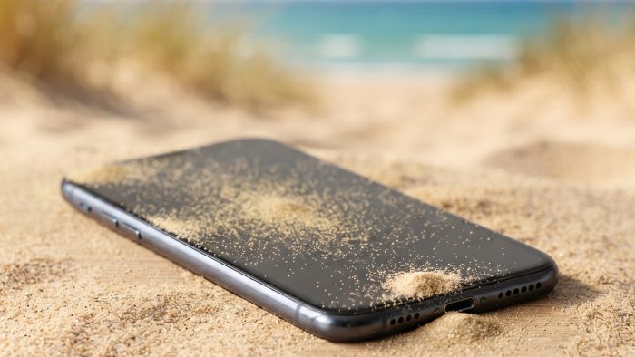 Άμμος στο smartphone: Οδηγός για ασφαλή καθαρισμό