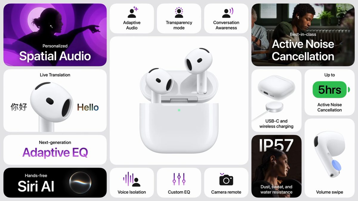 airpods features