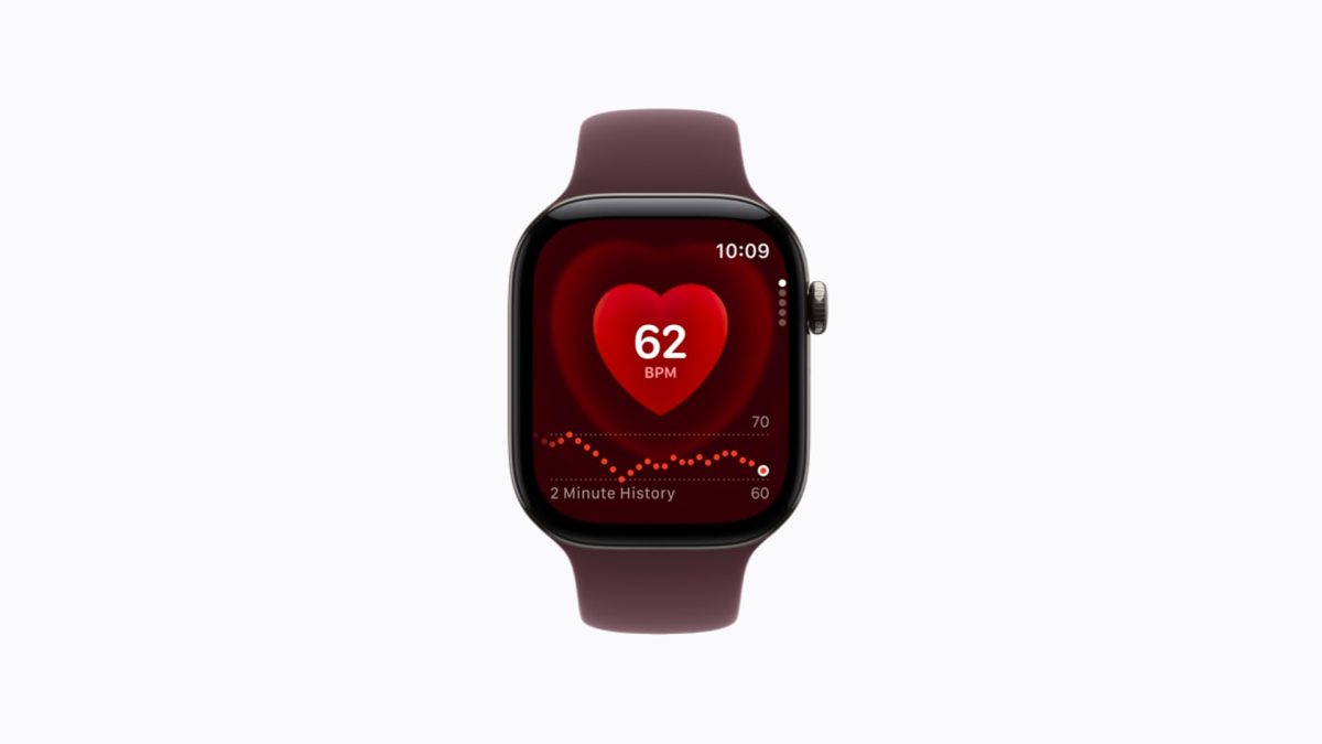apple watch series heartbeat