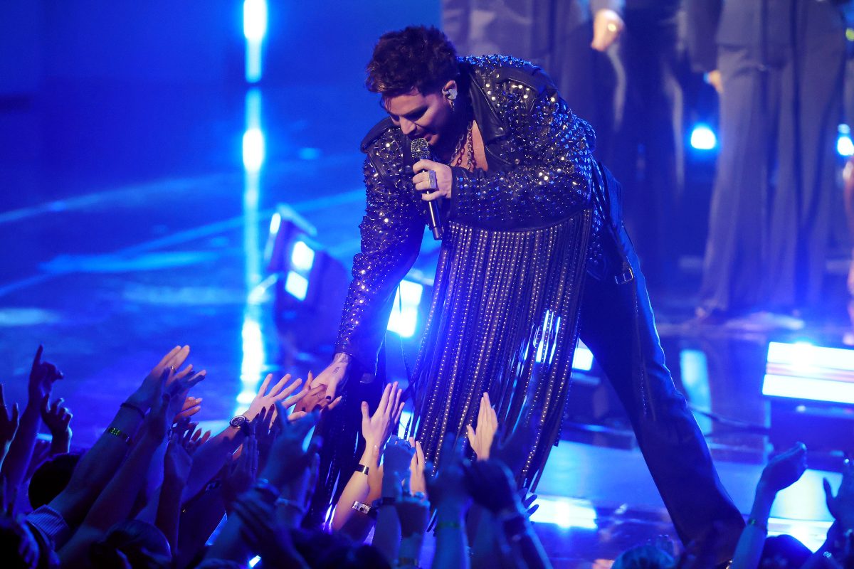 LOS ANGELES, CALIFORNIA - SEPTEMBER 27: Adam Lambert performs onstage during the 2026 MTV Video Music Awards (VMAs) at Peacock Theater on September 27, 2026 in Los Angeles, California. (Photo by Kevin Winter