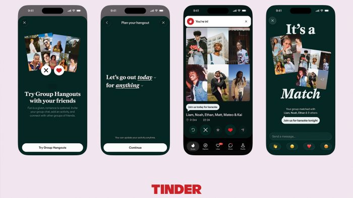 Tinder Group Hangouts: Δες πώς θα βγεις ραντεβού με παρέα