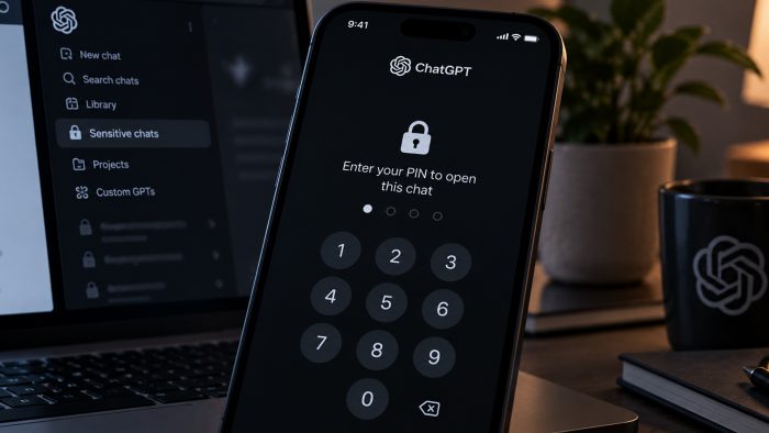 ChatGPT locked chats: νέο κλείδωμα συζητήσεων με PIN