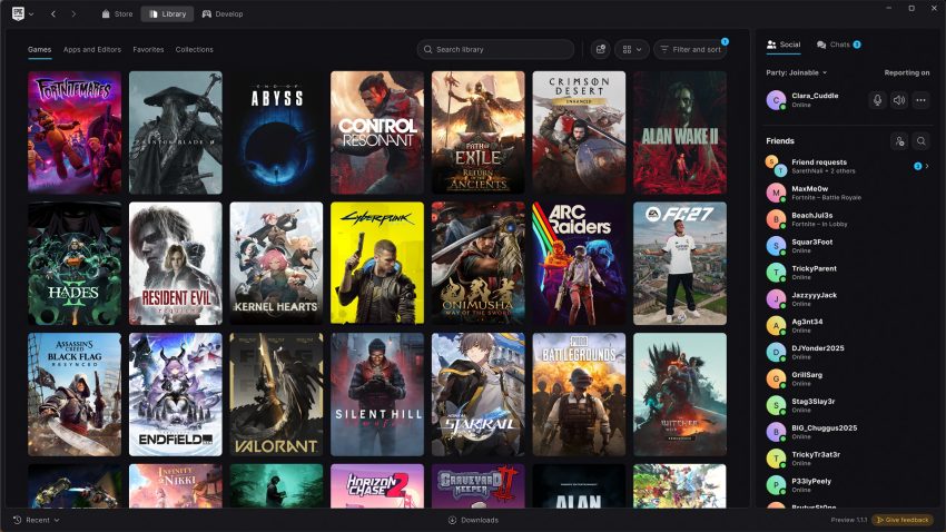 Epic Games Store: Δες τον vibe coded launcher με AI