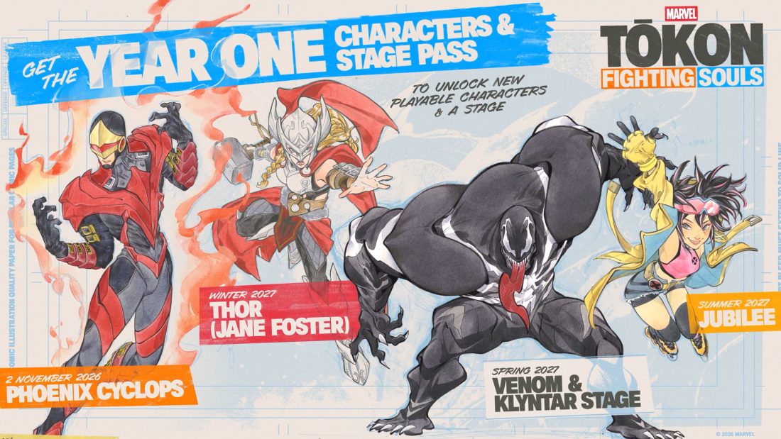 Marvel Tokon DLC: Δες τους Thor, Venom και Jubilee